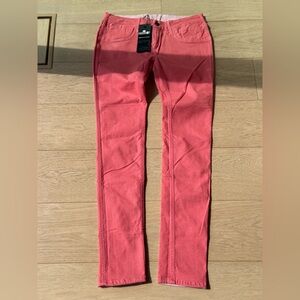 RARE PARASUCO Reversible Skinny Jeans Pink & Red Double Sided Denim Size 30 NWT